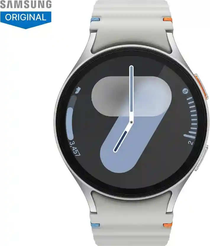 SAMSUNG Watch7 44mm LTE (Silver Strap, Large)